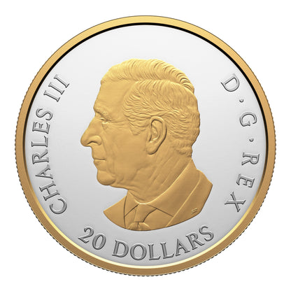 Animal Portraits: Polar Bear – 1 oz. $20 1 oz Fine Silver Coin (249552)