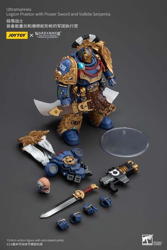 Legion Praetor with Power Sword and Volkite Serpenta Ultramarines Joy Toy
