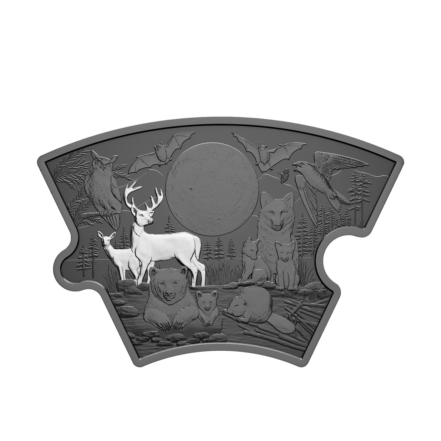 Fine Silver Puzzle Coin Set - Moon Phases