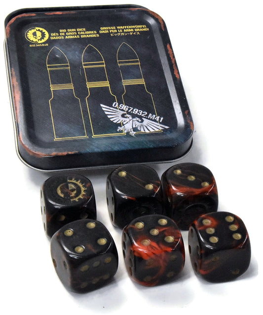 WARHAMMER Big Gun Dice #1 scatter dice missing Warhammer 40K