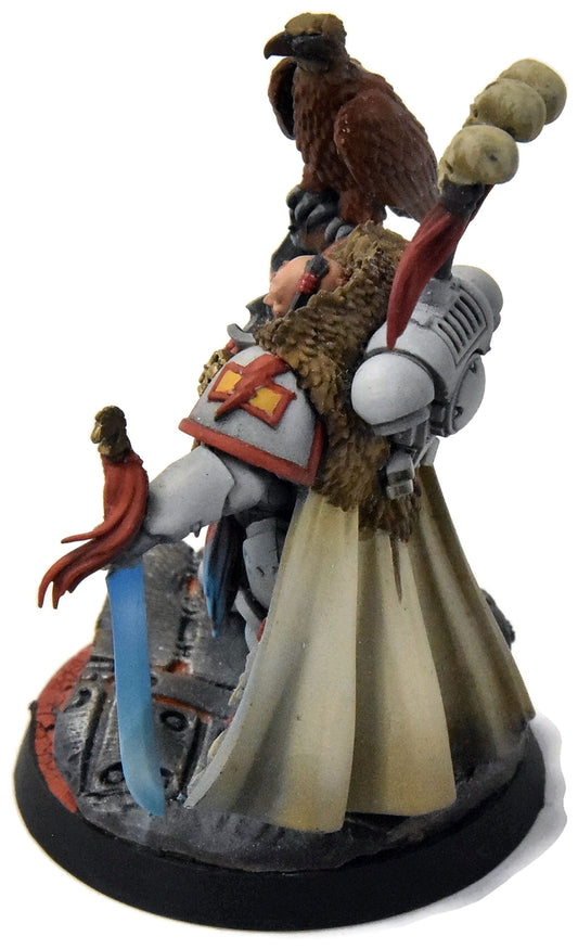 SPACE MARINES White Scars Kor Sarro Khan #1 PRO PAINTED Warhammer 40K