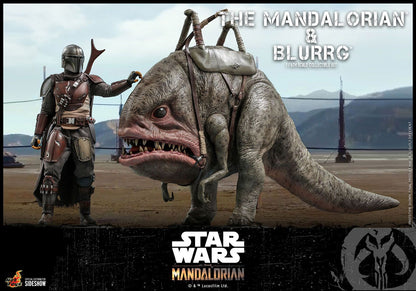 Mandalorian™ & Blurrg™ Sixth Scale Figure Set by Hot Toys Television Masterpiece Series - Star Wars: The Mandalorian™