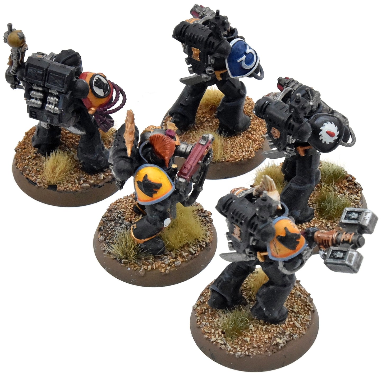 DEATHWATCH 5 Veterans #1 WELL PAINTED Warhammer 40K