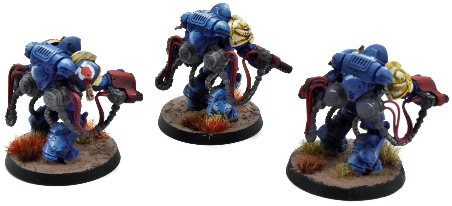 SPACE MARINES 3 Primaris Aggressors #1 WELL PAINTED Warhammer 40K