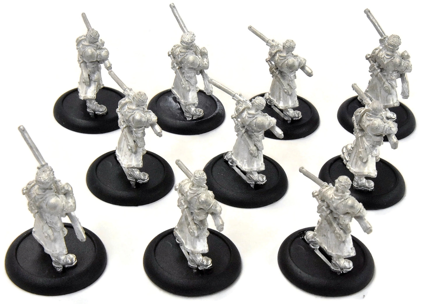 WARMACHINE Cygnar 10 Long Gunner Infantry #1 METAL
