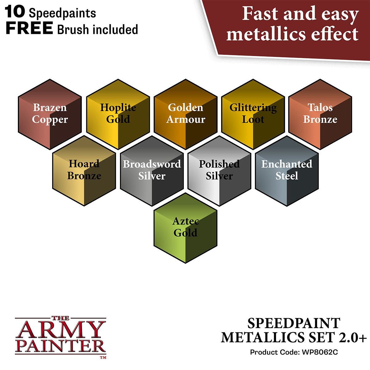 Warpaints - Speedpaint Metallics Set 2.0