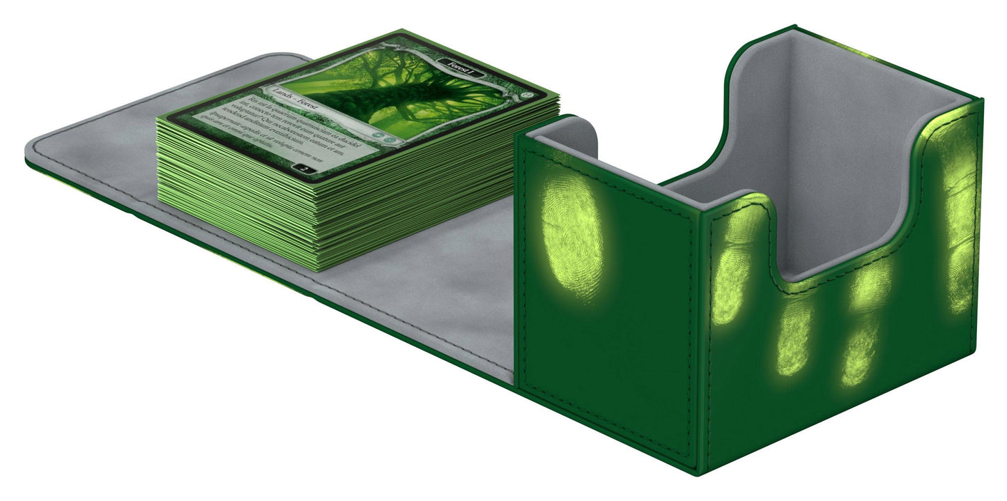 Ultimate Guard Deck Case Sidewinder Chromiaskin Green 80+