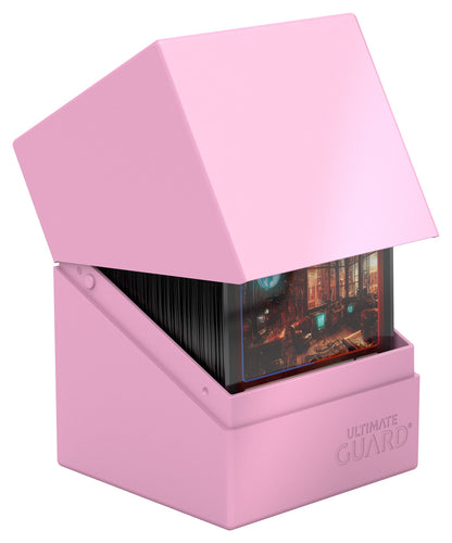 Ultimate Guard Deck Case Boulder 100+ Pastel Solid Candy Pink