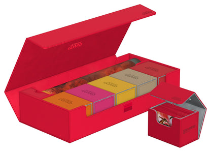 Ultimate Guard Deck Case Superhive 550+ Monocolor Red