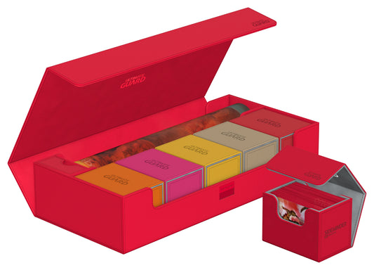 Ultimate Guard Deck Case Superhive 550+ Monocolor Red