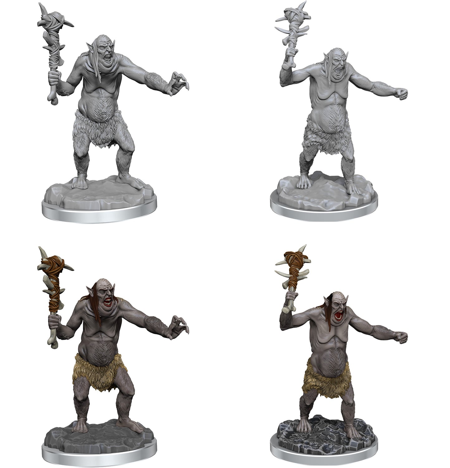 D&D Unpainted Minis Wv21 Grimlocks