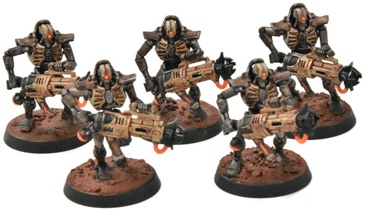 NECRONS 5 Immortals #1 WELL PAINTED Warhammer 40K