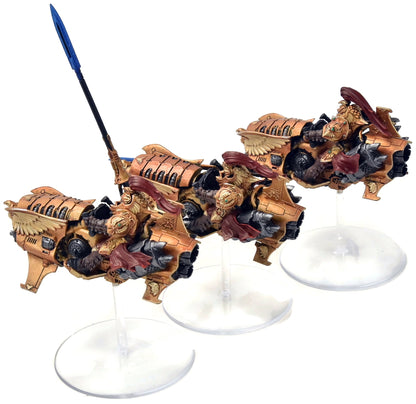 ADEPTUS CUSTODES 3 Certus Praetors #1 WELL PAINTED Warhammer 40K