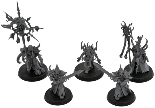 CHAOS SPACE MARINES 5 Dark Commune #1 WELL PAINTED Warhammer 40K