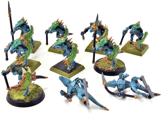 SERAPHON 10 Saurus Warriors #4 Sigmar 4570