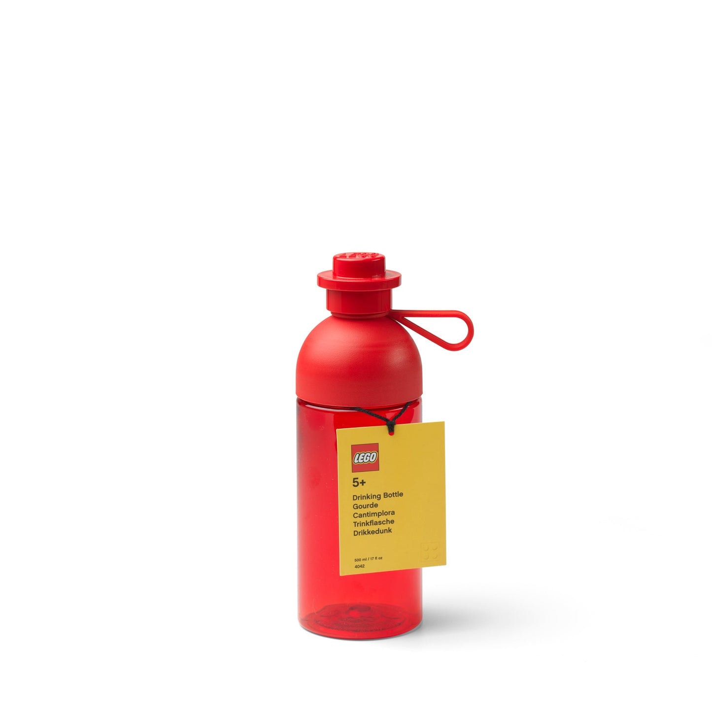 LEGO® Hydration Bottle, Transparent Red