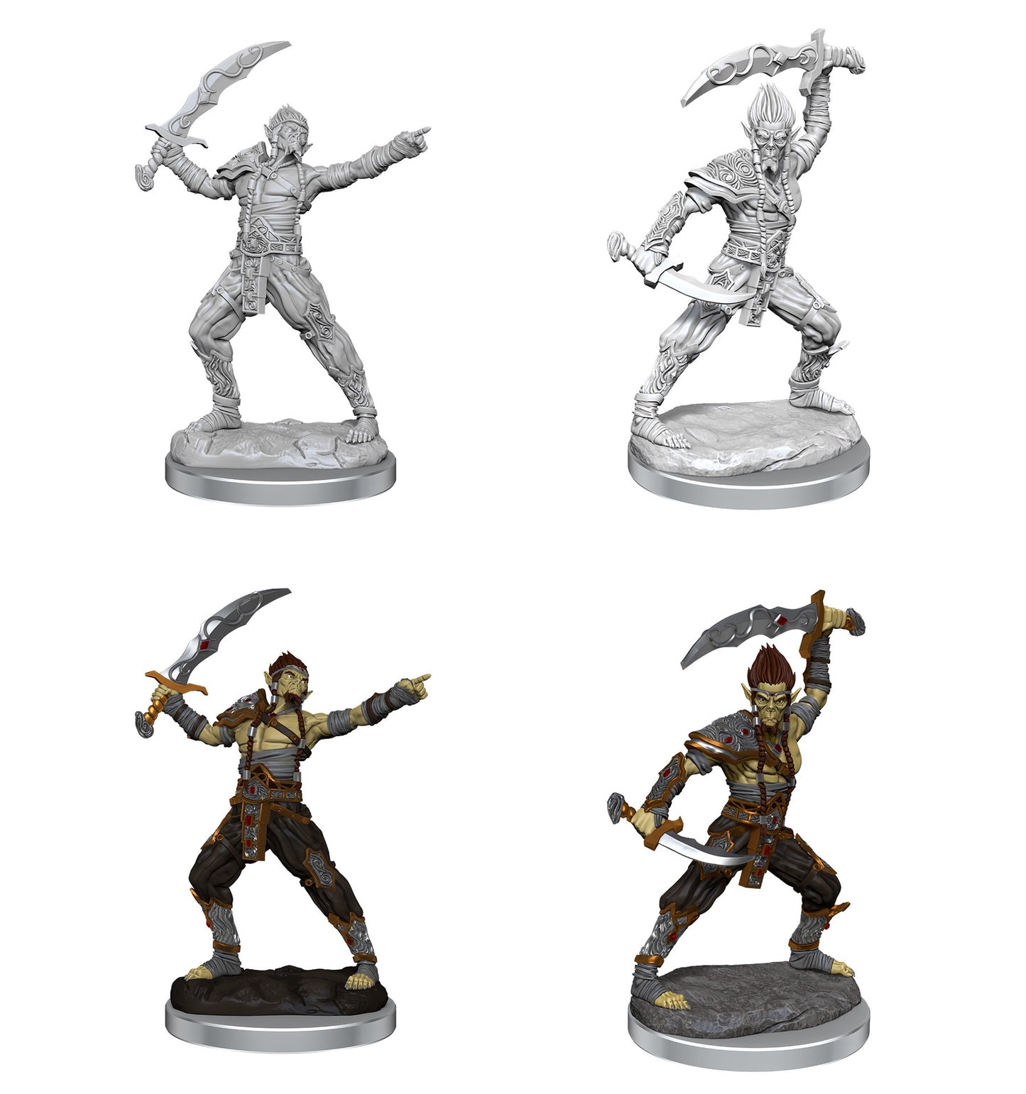 D&d Unpainted Minis Wv17 Githyanki