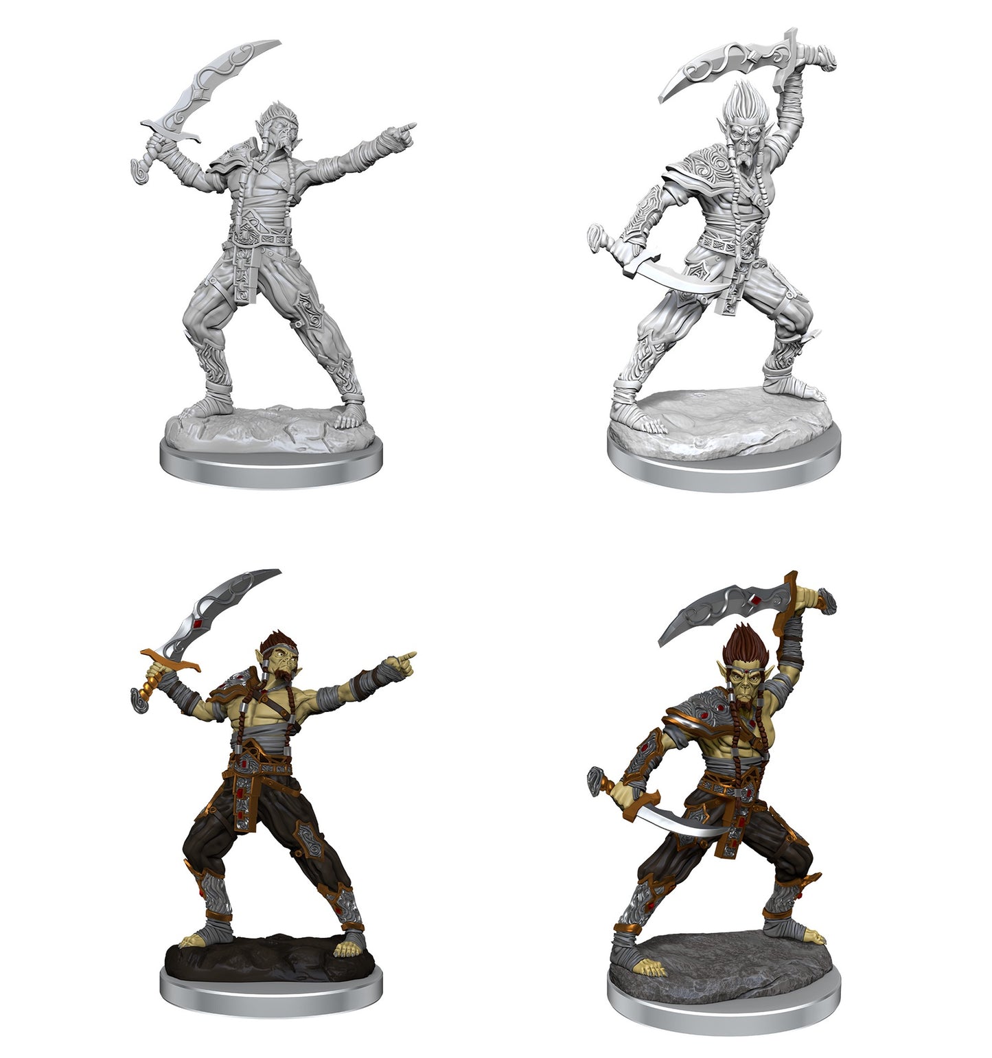 D&d Unpainted Minis Wv17 Githyanki