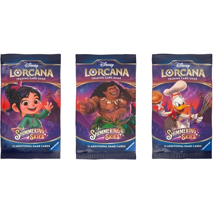 Disney Lorcana Shimmering Skies Booster Pack