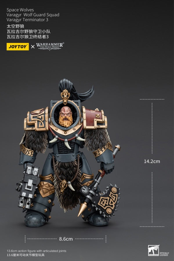 Varagyr Wolf Guard Squad Varagyr Terminator 3 Space Wolves Joy Toy