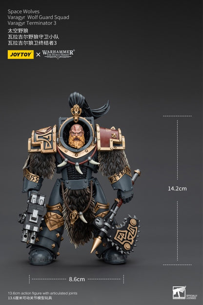 Varagyr Wolf Guard Squad Varagyr Terminator 3 Space Wolves Joy Toy