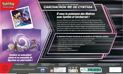 Pokemon Cynthia's Garchomp Ex Premium Collection (FRENCH)