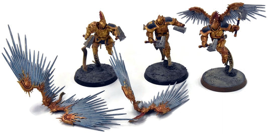 STORMCAST ETERNALS 3 Prosecutors #23 WELL PAINTED Warhammer Sigmar