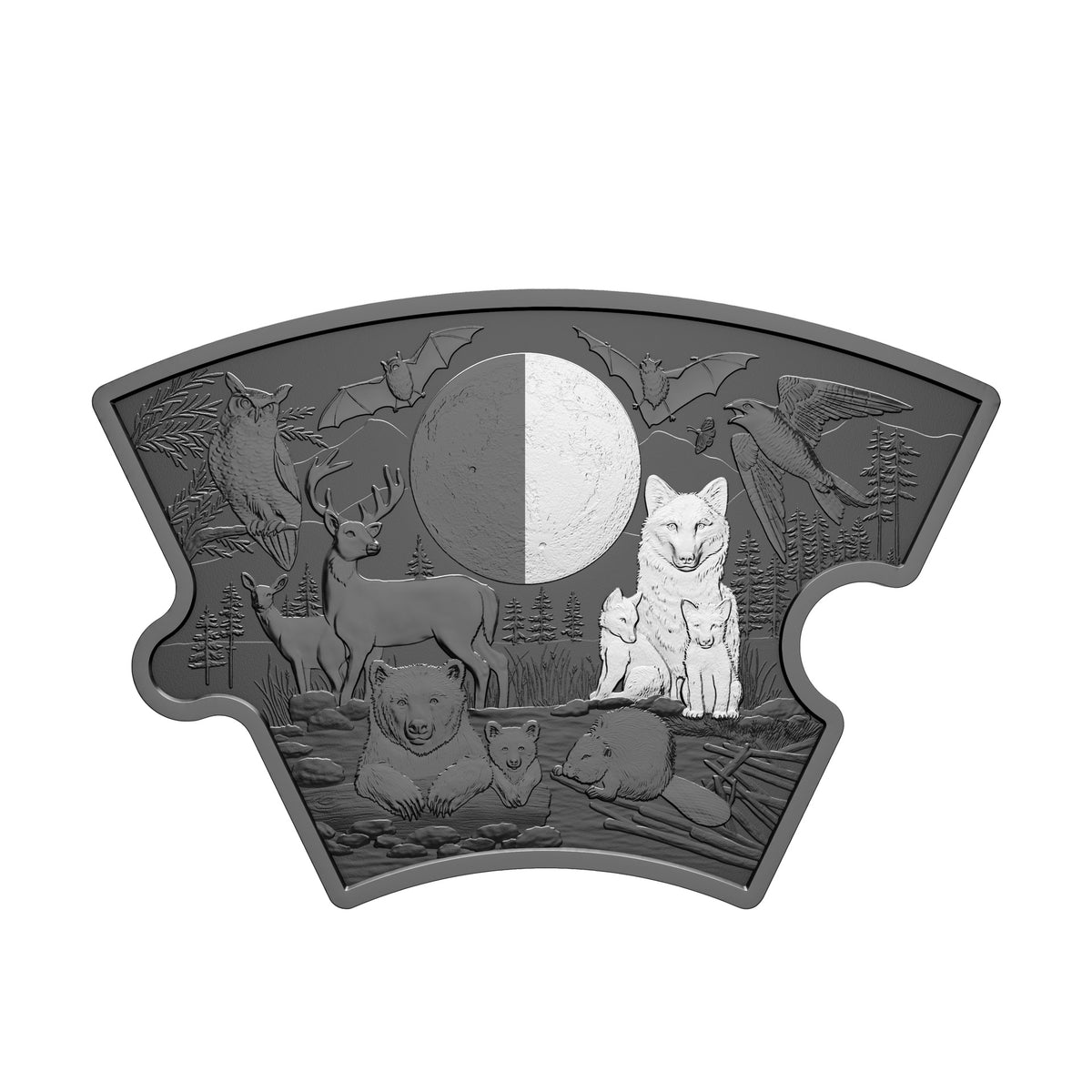 Fine Silver Puzzle Coin Set - Moon Phases (250338)