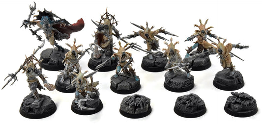 SLAVES TO DARKNESS 13 TARANTULOS BROOD #3 WELL PAINTED Warhammer Sigmar