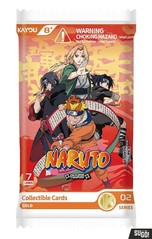 Kayou Naruto Smitri Cards Earth Scroll Series 2 Pack