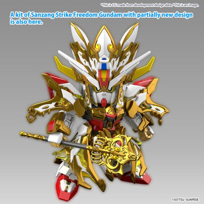 SDW HEROES REVIVAL OF THE HEROES! WUKONG IMPULSE GUNDAM (CHILDHOOD Ver.) & SANZANG STRIKE FREEDOM GUNDAM SET Bandai