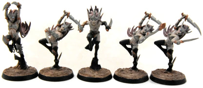 DAUGHTERS OF KHAINE 10 Witch Elves #1 WELL PAINTED Sigmar