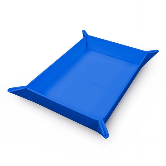 Ultra Pro Dice Foldable Rolling Tray Magnetic Vivid Blue