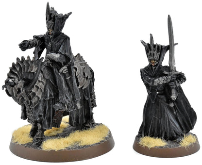 LOTR Mouth Of Sauron Foot & Mounted #1 WELL PAINTED METAL Middle Earth