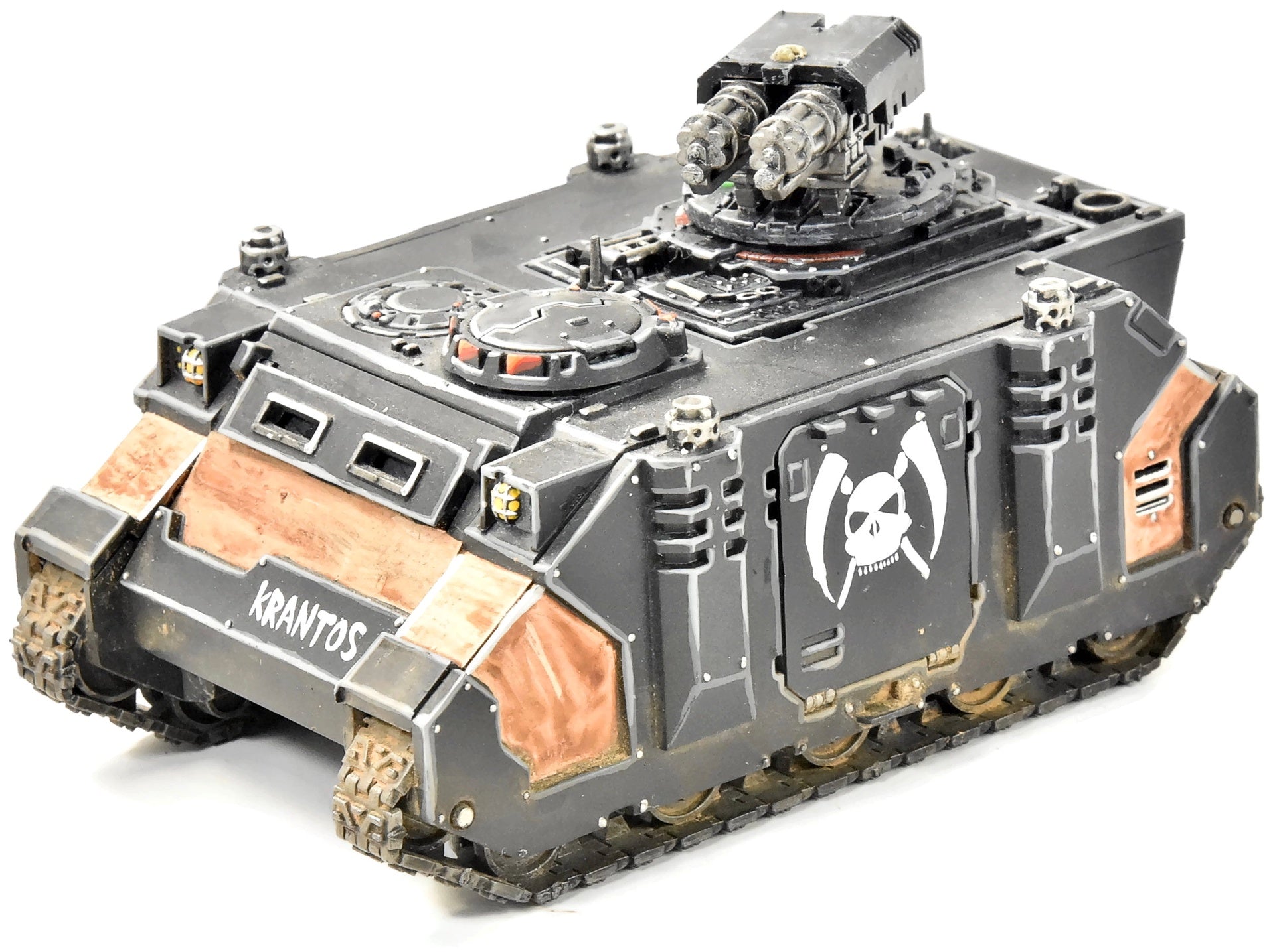 SPACE MARINES Razorback with Twin Assaults Turrets #1 PRO PAINTED 40K ...