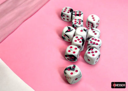 Gemini 12d6 Black-white/pink 16mm