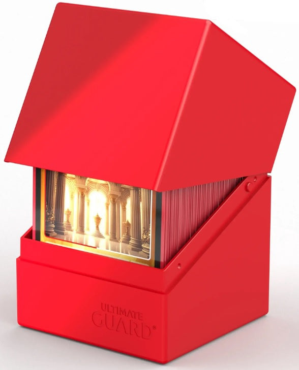 Ultimate Guard Deck Case Boulder 100+ Solid Red