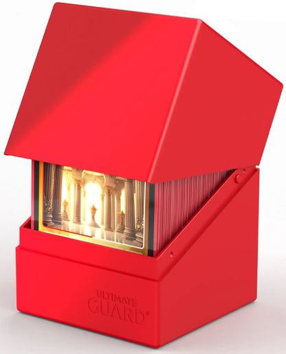Ultimate Guard Deck Case Boulder 100+ Solid Red