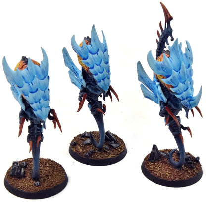 TYRANIDS 3 Neurothropes #2 WELL PAINTED Warhammer 40K