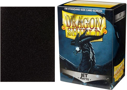 Dragon Shield Sleeves Matte Jet (100)
