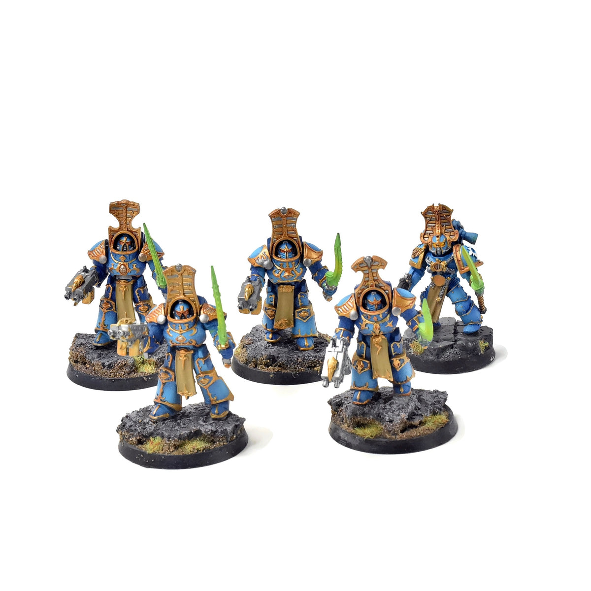 THOUSAND SONS 5 Scarab Occult Terminators #1 WELL PAINTED 40K