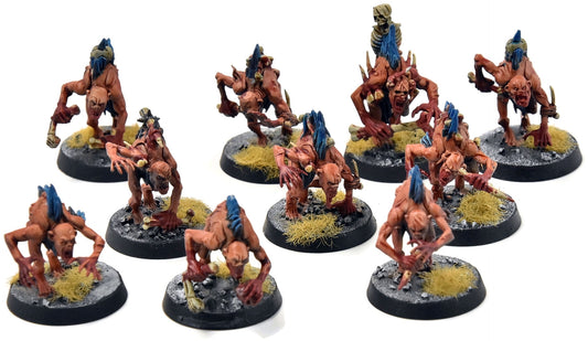 FLESH-EATER COURTS 10 Crypt Ghouls #2 WELL PAINTED Sigmar 7004