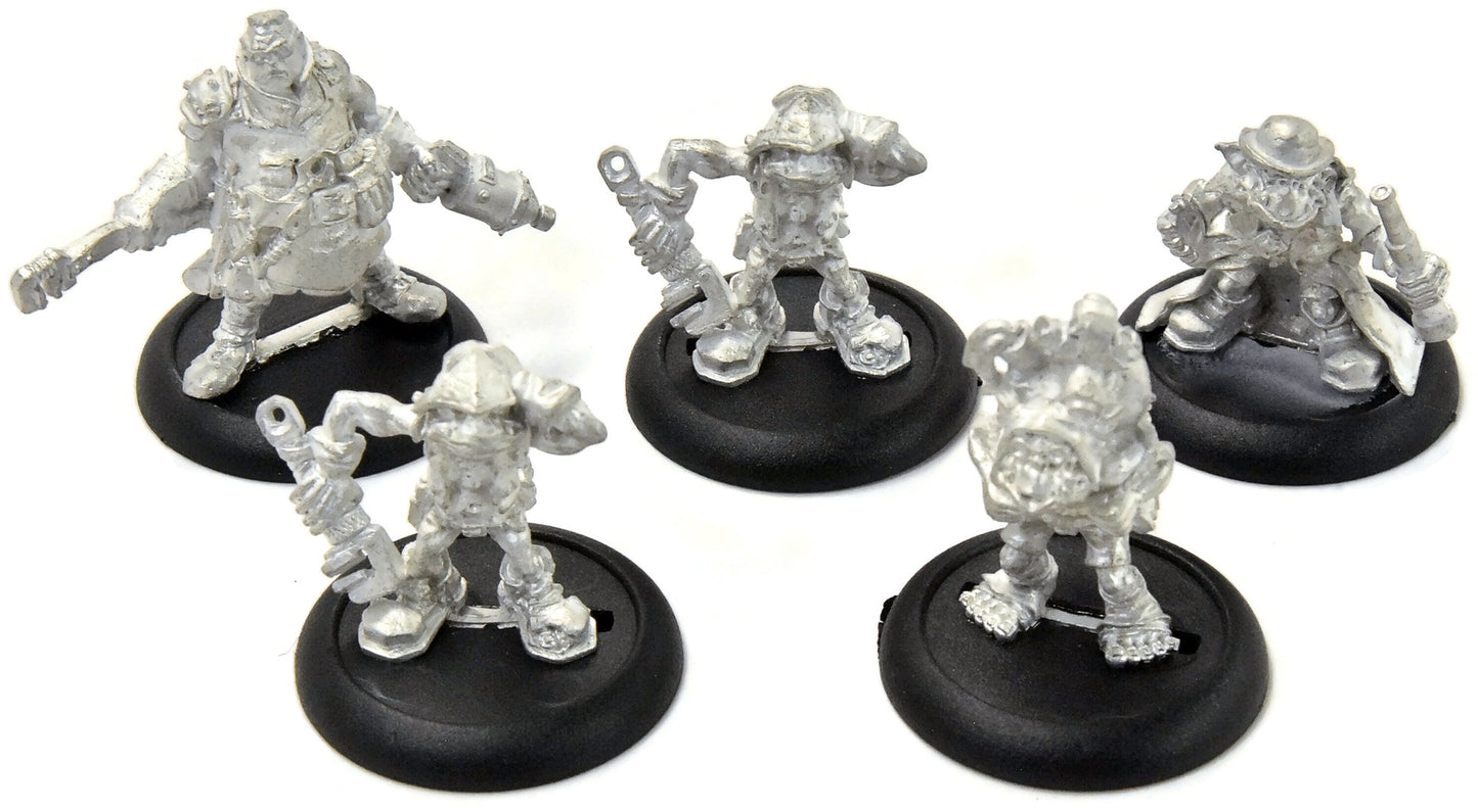 WARMACHINE Cygnar 5 Field Mechaniks #1 METAL