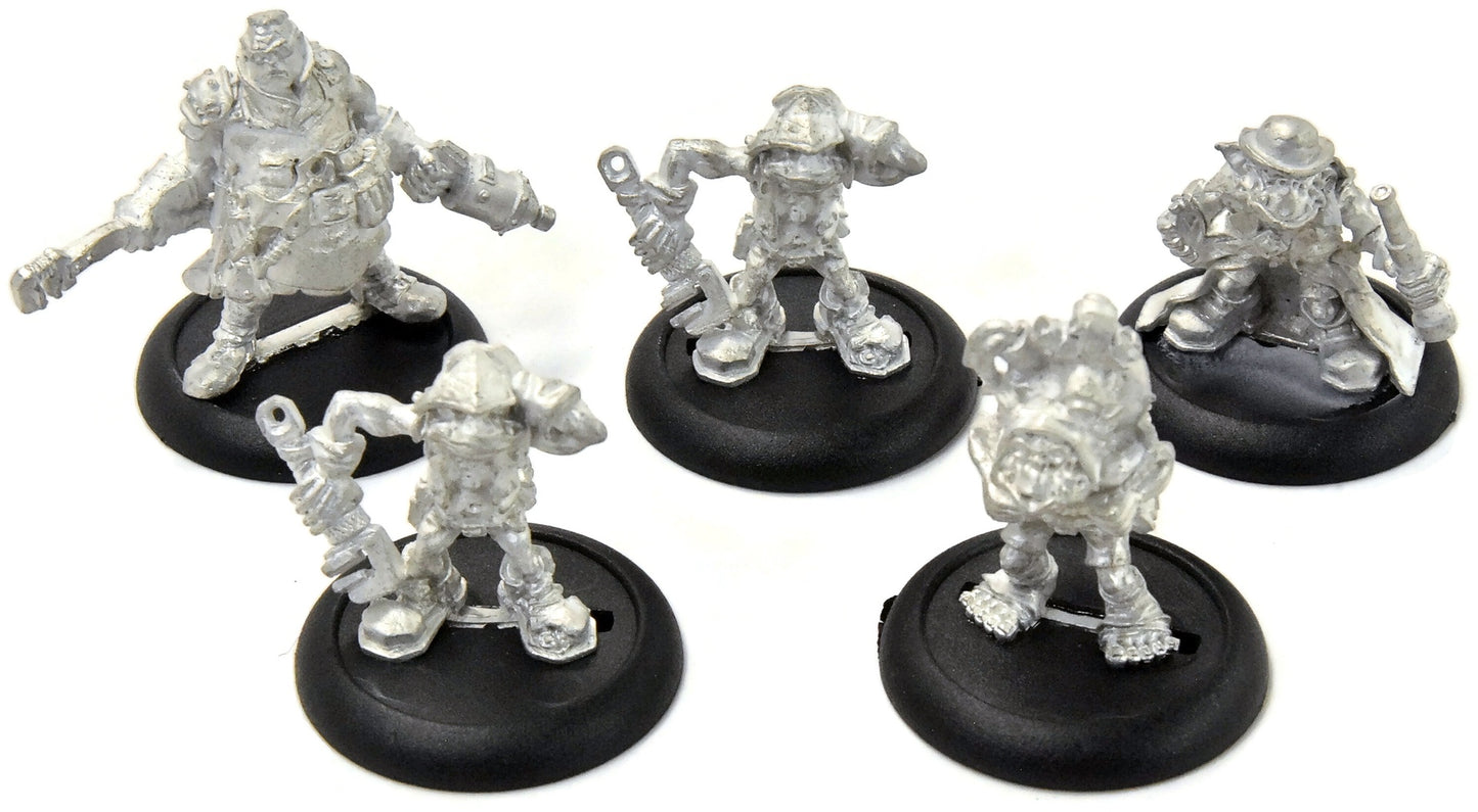 WARMACHINE Cygnar 5 Field Mechaniks #1 METAL