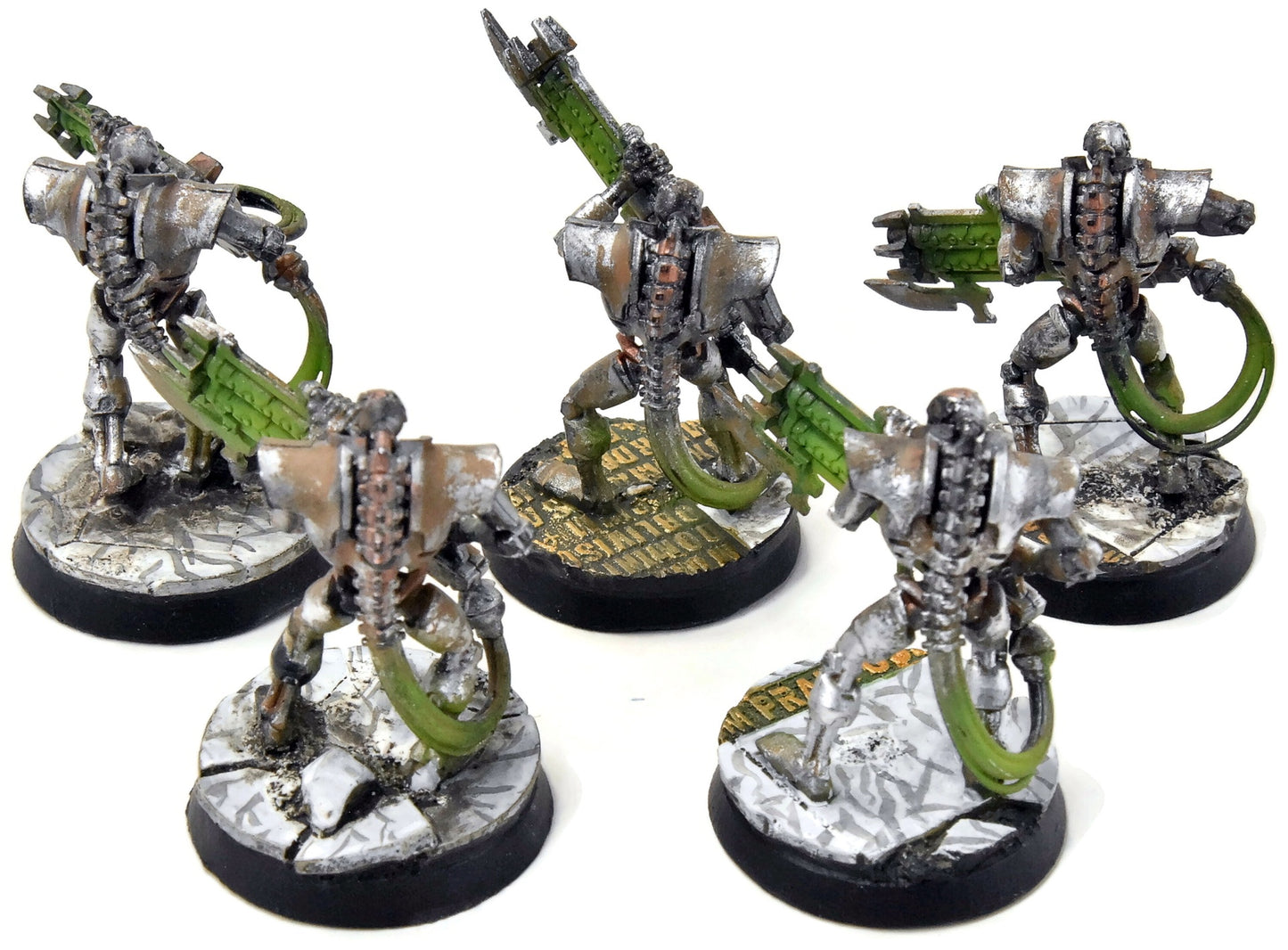 NECRONS 5 Immortals #2 WELL PAINTED Warhammer 40K