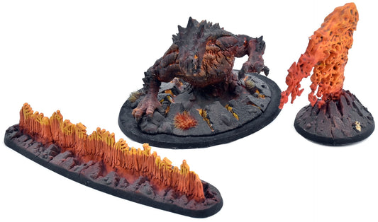 FYRESLAYERS 3 Magmic Invocations #1 Warhammer Sigmar WELL PAINTED