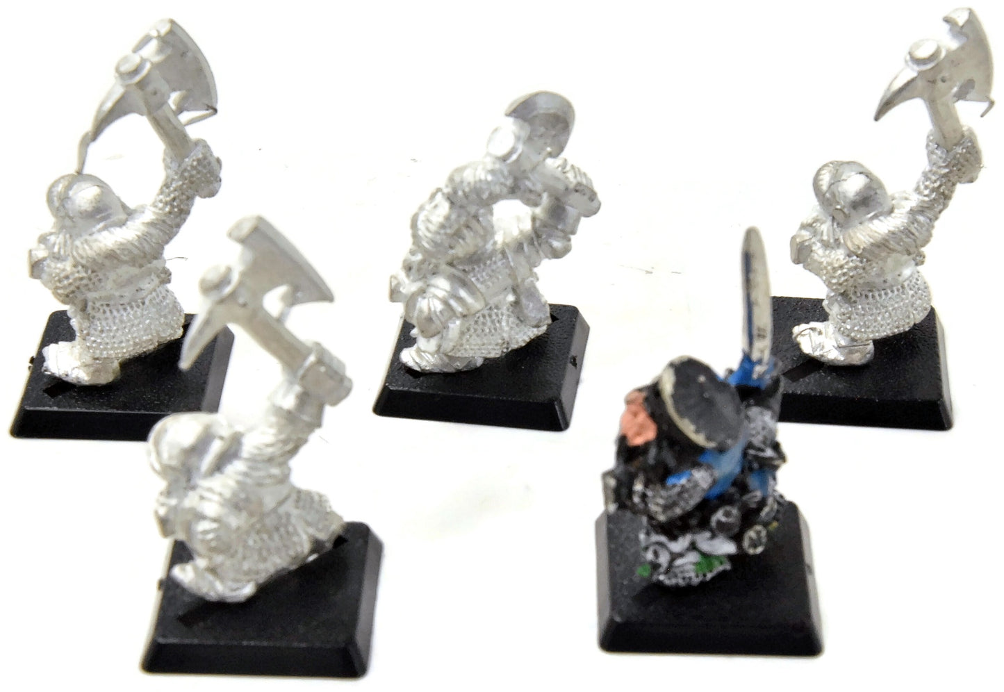 DWARFS 5 Classic Clansmen #9 METAL Warhammer Fantasy