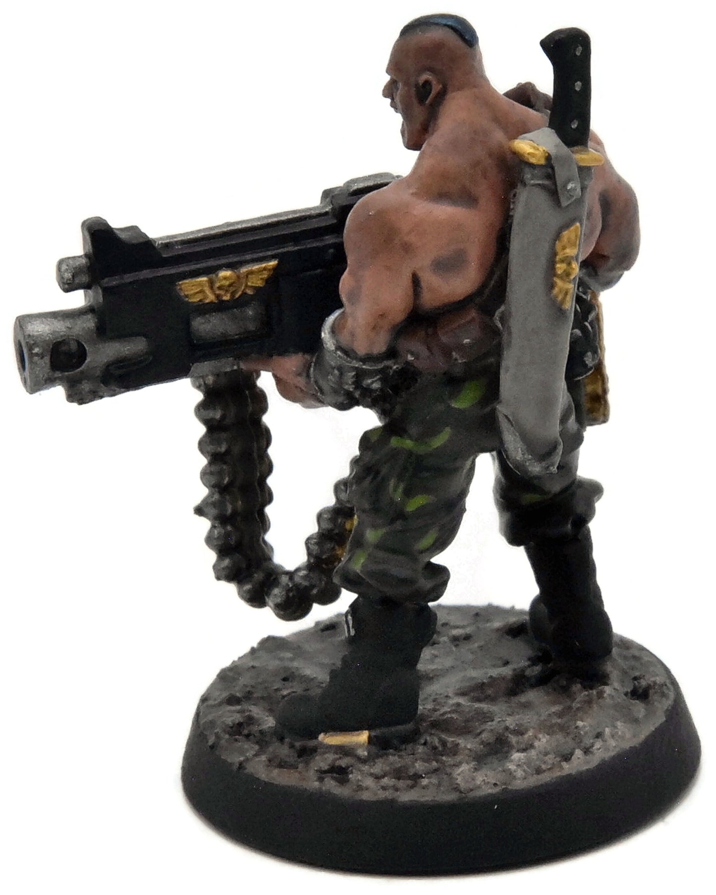 ASTRA MILITARUM Sergeant Harker #1 METAL WELL PAINTED Warhammer 40K