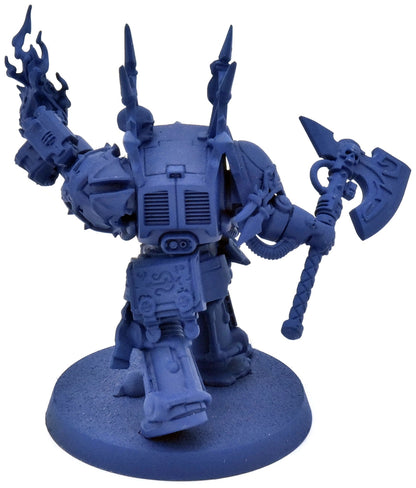 CHAOS SPACE MARINES Sorcerer Lord In Terminator Armour #1 CONVERTED 40K