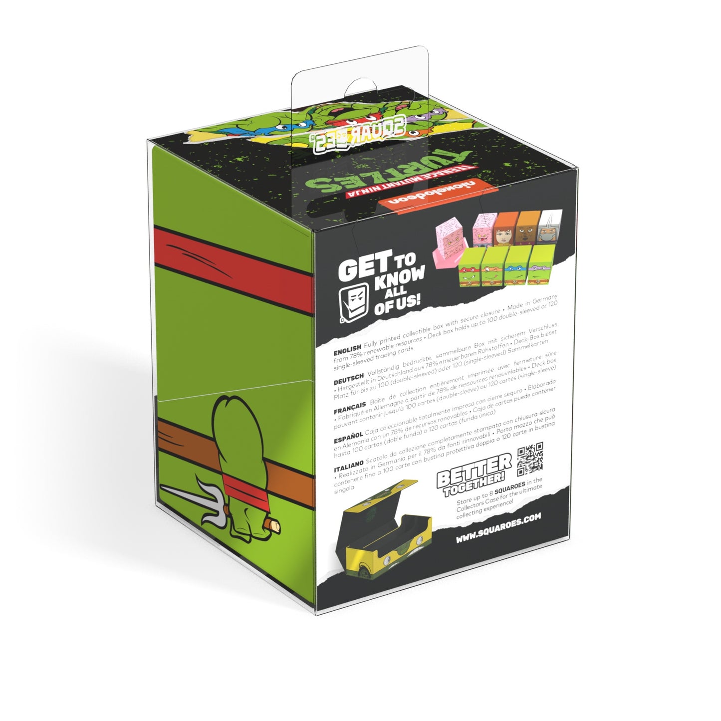 Squaroes Paramount TMNT WV1 Raphael